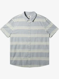 Quiksilver Shirts & Polos|Cali Sunrise Short Sleeve Shirt Bering Sea Cali