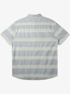 Quiksilver Shirts & Polos|Cali Sunrise Short Sleeve Shirt Bering Sea Cali
