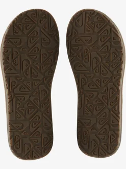 Quiksilver Sandals|Carver Leather Ii Basic Sandal Strap Tan 1