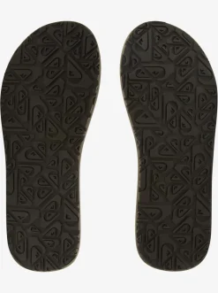 Quiksilver Sandals|Carver Nubuck Sandals Demitasse - Solid