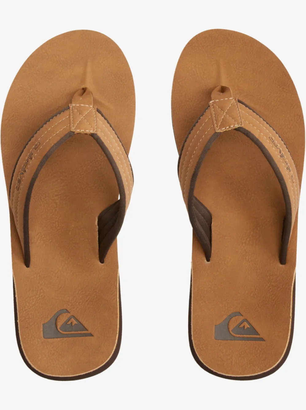 Quiksilver Sandals|Carver Nubuck Sandals Tan - Pattern_1