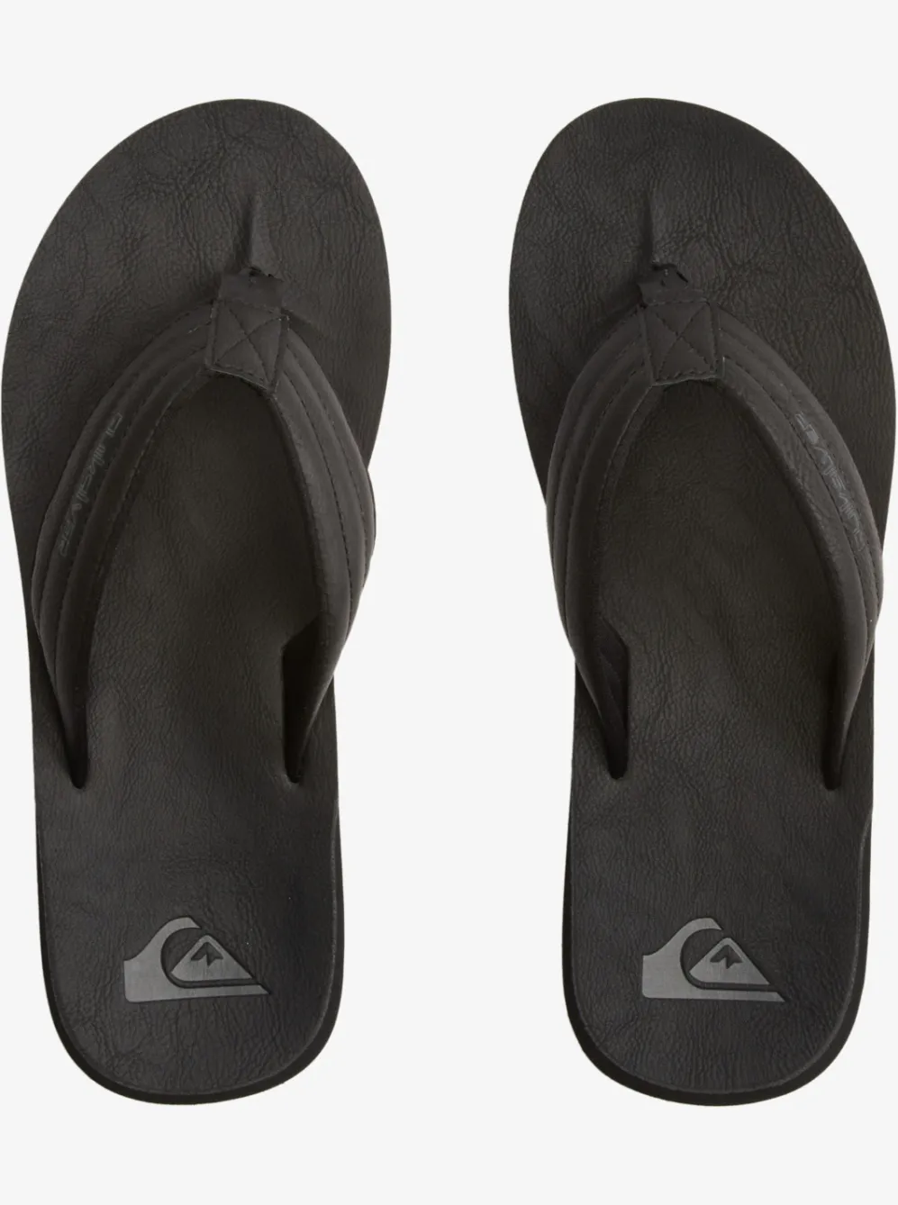 Quiksilver Sandals|Carver Nubuck Sandals Solid Black