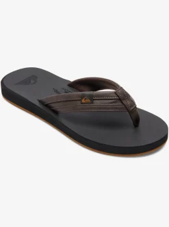 Quiksilver Sandals|Carver Squish Sandals Brown/Black/Brown