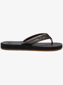 Quiksilver Sandals|Carver Squish Sandals Brown/Black/Brown