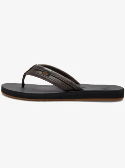 Quiksilver Sandals|Carver Squish Sandals Brown/Black/Brown