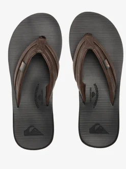 Quiksilver Sandals|Carver Squish Sandals Brown/Black/Brown