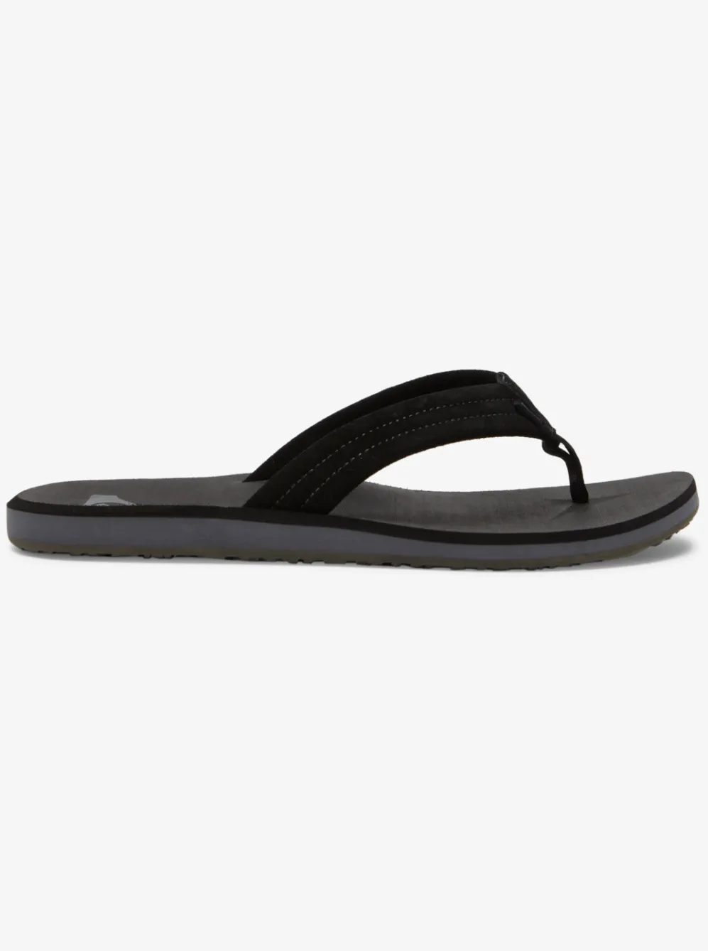 Quiksilver Sandals|Carver Suede Core Sandals Black 1