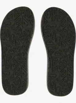 Quiksilver Sandals|Carver Suede Core Sandals Black 1