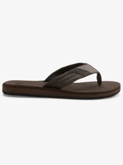 Quiksilver Sandals|Carver Tropics Sandals Brown/Brown/Black