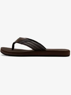 Quiksilver Sandals|Carver Tropics Sandals Brown/Brown/Black