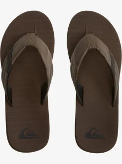 Quiksilver Sandals|Carver Tropics Sandals Brown/Brown/Black