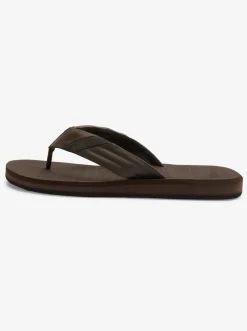 Quiksilver Sandals|Carver Tropics Sandals Brown/Brown/Black