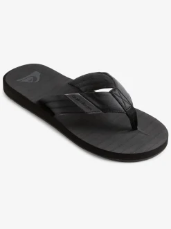 Quiksilver Sandals|Carver Tropics Sandals Black/Black/Grey