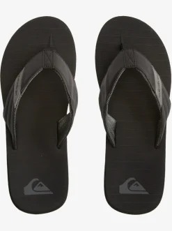 Quiksilver Sandals|Carver Tropics Sandals Black/Black/Grey