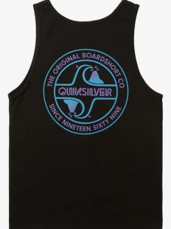 Quiksilver Tees|Circle Back Tank Top Black
