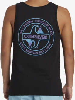 Quiksilver Tees|Circle Back Tank Top Black