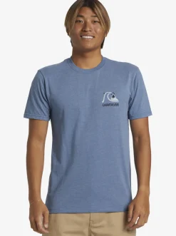 Quiksilver Tees|Circle Back T-Shirt Bering Sea Heather