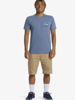 Quiksilver Tees|Circle Back T-Shirt Bering Sea Heather