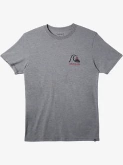 Quiksilver Tees|Circle Back T-Shirt Medium Grey Heather