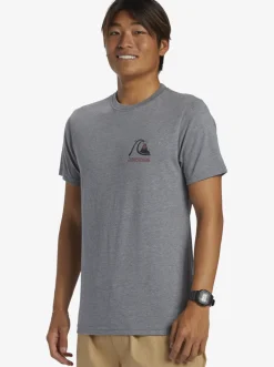 Quiksilver Tees|Circle Back T-Shirt Medium Grey Heather