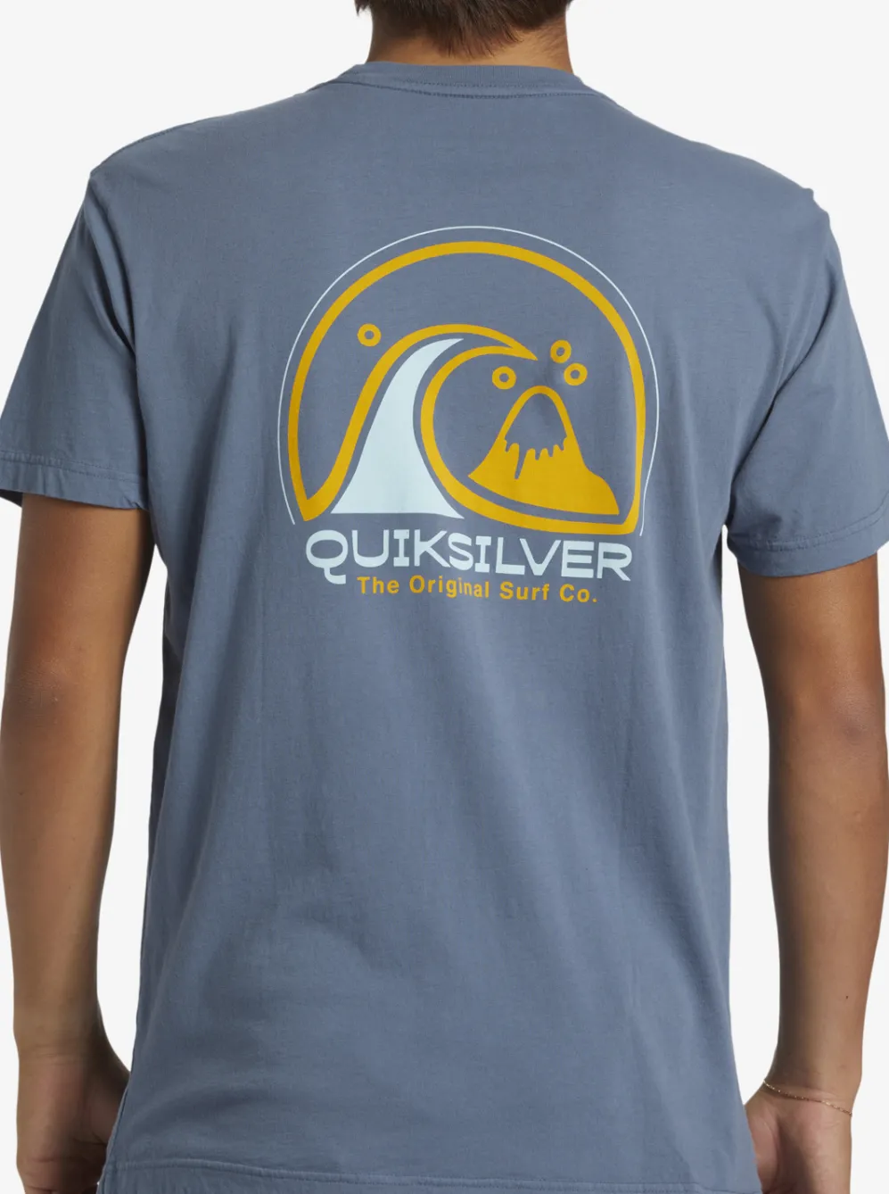Quiksilver Tees|Clean Circle T-Shirt Bering Sea
