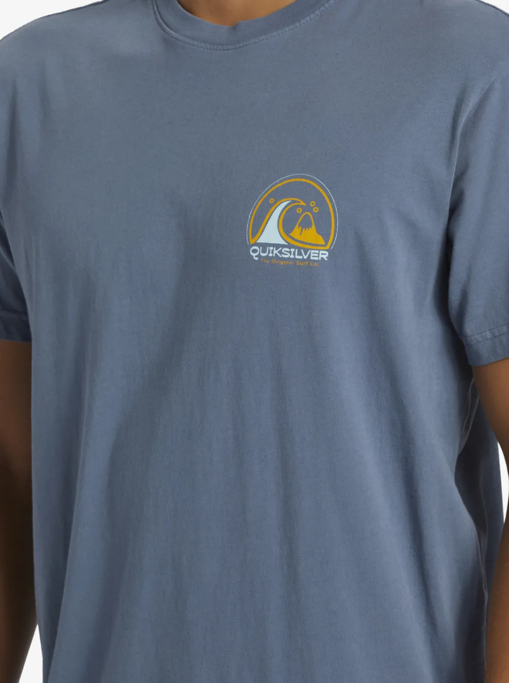 Quiksilver Tees|Clean Circle T-Shirt Bering Sea