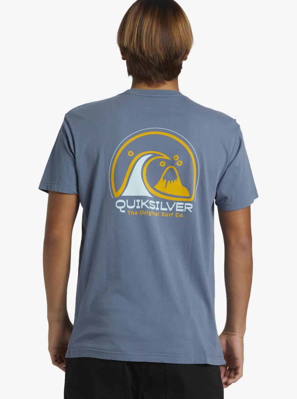 Quiksilver Tees|Clean Circle T-Shirt Bering Sea