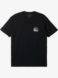 Quiksilver Tees|Clean Circle T-Shirt Black