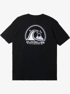 Quiksilver Tees|Clean Circle T-Shirt Black