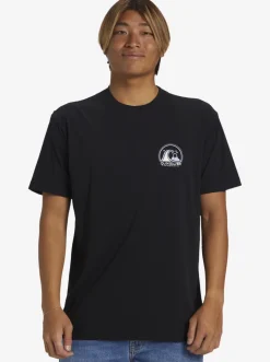 Quiksilver Tees|Clean Circle T-Shirt Black