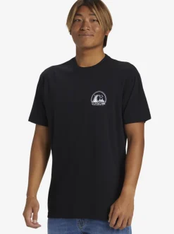 Quiksilver Tees|Clean Circle T-Shirt Black