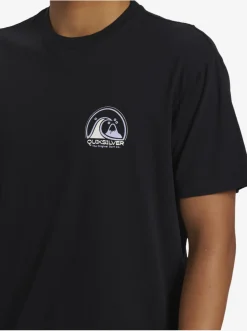 Quiksilver Tees|Clean Circle T-Shirt Black