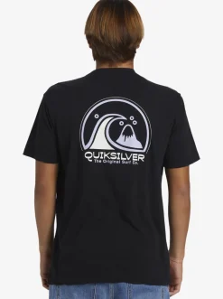 Quiksilver Tees|Clean Circle T-Shirt Black