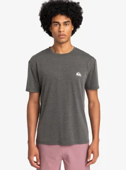 Quiksilver Tees|Coastal Run T-Shirt Black Heather