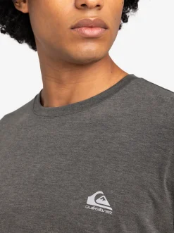 Quiksilver Tees|Coastal Run T-Shirt Black Heather
