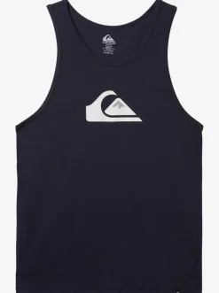 Quiksilver Tees|Comp Logo Tank Top Navy Blazer