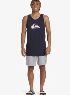 Quiksilver Tees|Comp Logo Tank Top Navy Blazer