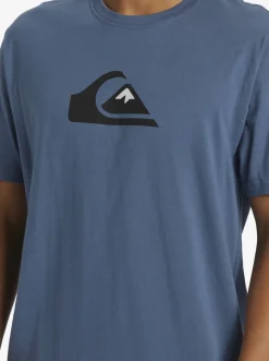 Quiksilver Tees|Comp Logo T-Shirt Bering Sea
