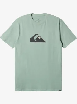 Quiksilver Tees|Comp Logo T-Shirt Iceberg Green
