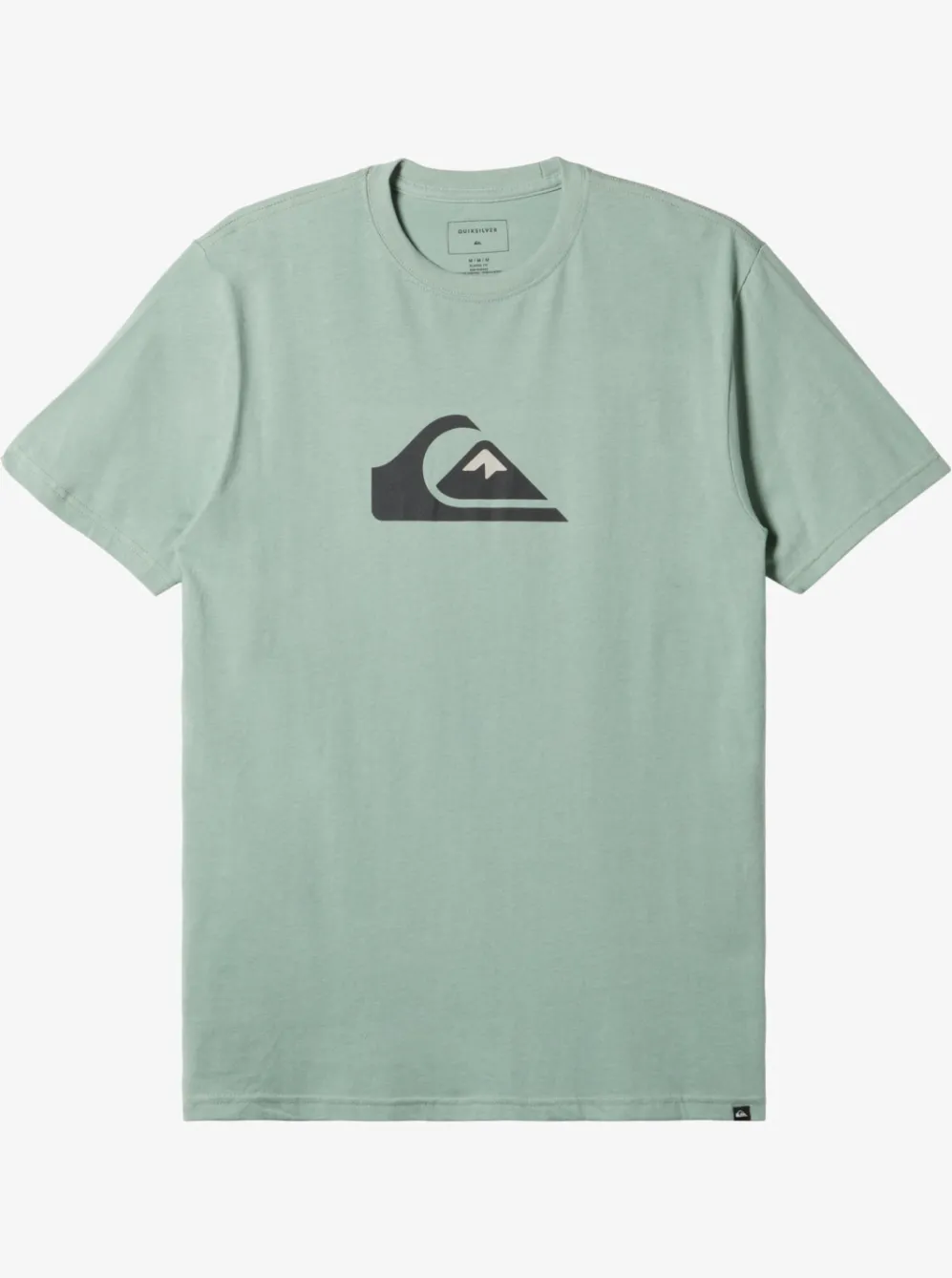 Quiksilver Tees|Comp Logo T-Shirt Iceberg Green