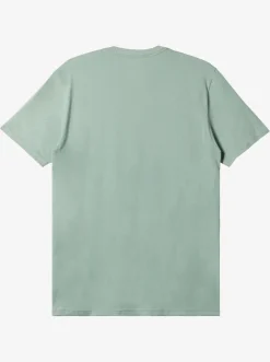 Quiksilver Tees|Comp Logo T-Shirt Iceberg Green