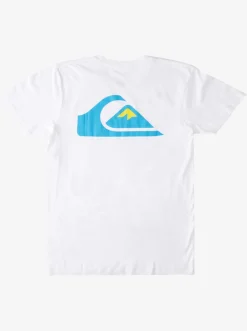 Quiksilver Tees|Comp Logo T-Shirt White