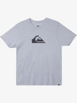 Quiksilver Tees|Comp Logo T-Shirt Athletic Heather