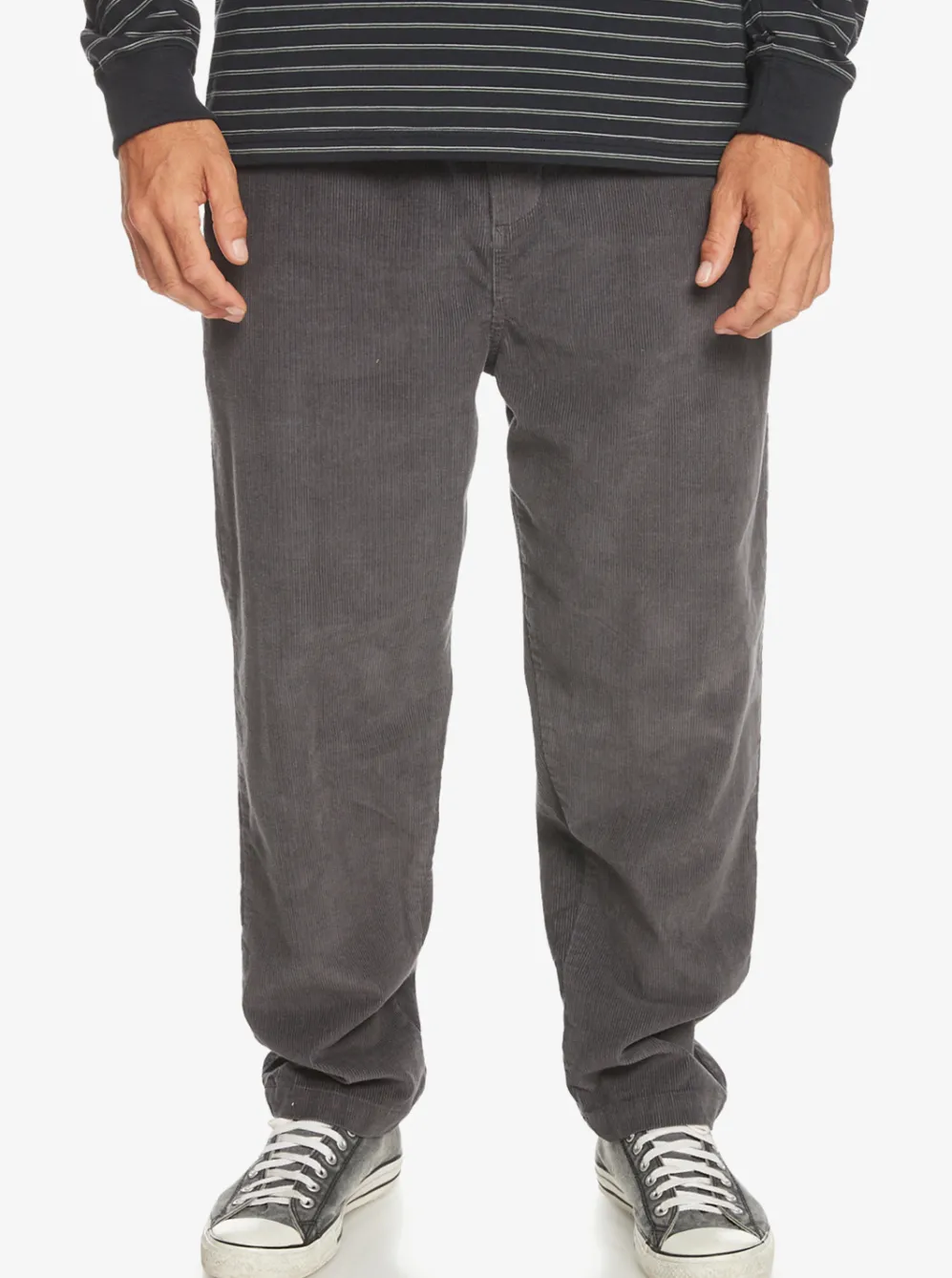 Quiksilver Pants|Cord Beach Cruiser Corduroy Pants Tarmac
