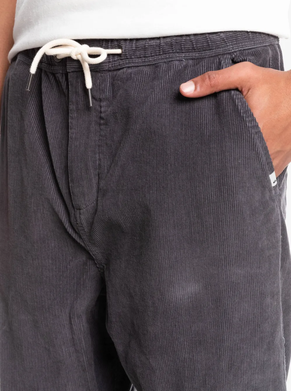 Quiksilver Pants|Cord Beach Cruiser Corduroy Pants Tarmac