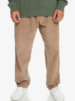 Quiksilver Pants|Cord Beach Cruiser Corduroy Pants Fossil
