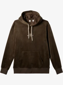 Quiksilver Sweatshirts & Hoodies|Cord Hoodie Major Brown