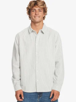 Quiksilver Shirts & Polos|Covesea Long Sleeve Shirt Estate Blue Covesea