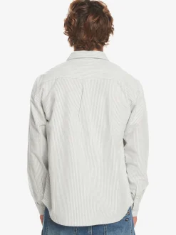 Quiksilver Shirts & Polos|Covesea Long Sleeve Shirt Estate Blue Covesea