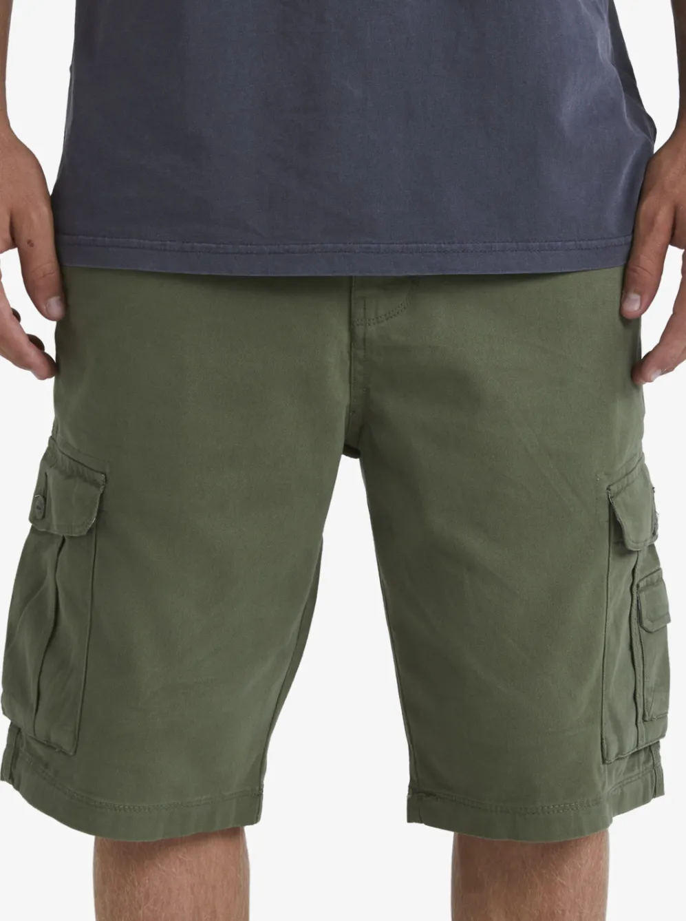 Quiksilver Shorts & Amphibians|Crucial Battle Cargo Shorts For Men Four Leaf Clover